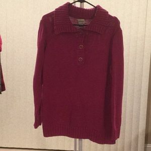 Fuchsia sweater, Chico’s